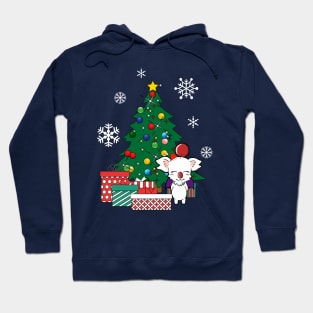 Moogle Around The Christmas Tree Final Fantasy Hoodie